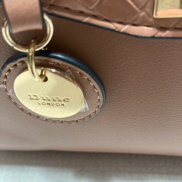 Like New Dune London Satchel in Blush color - Picture 3 of 7